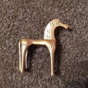 Brass Horse pin